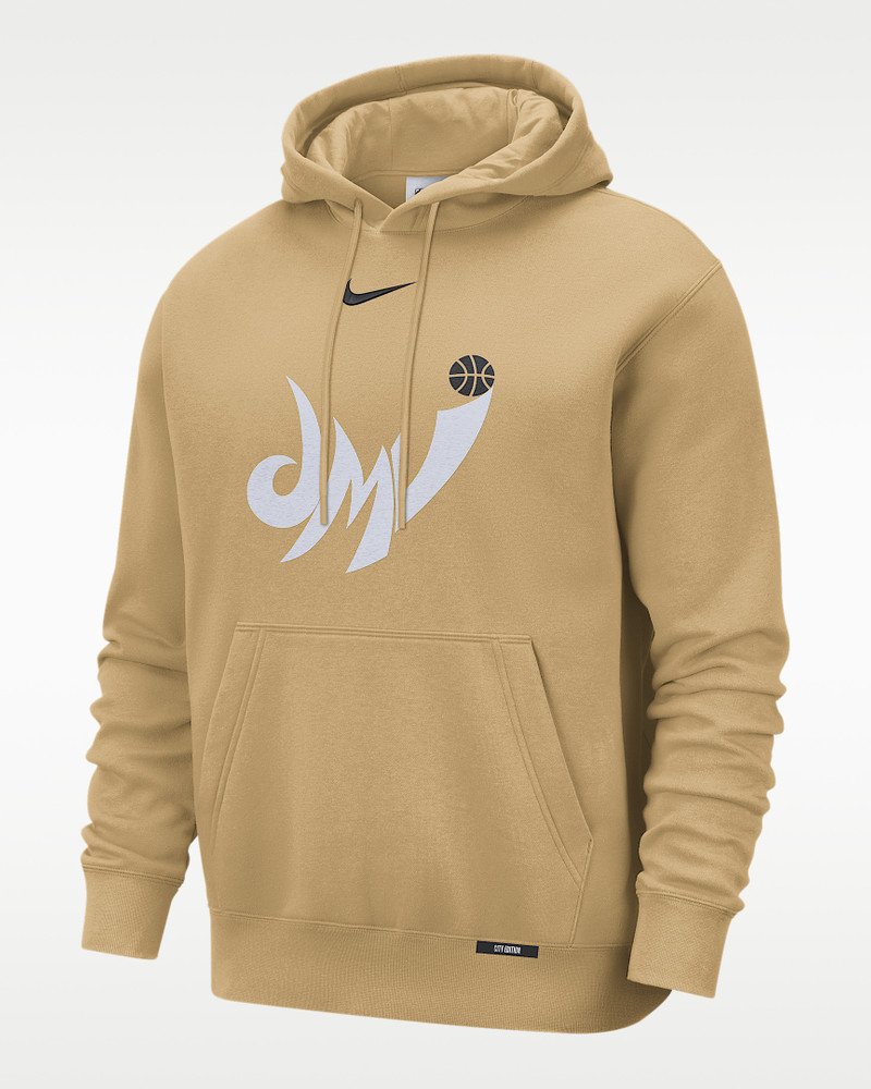 Washington Wizards City Edition Men's Nike Club Hoodie 1