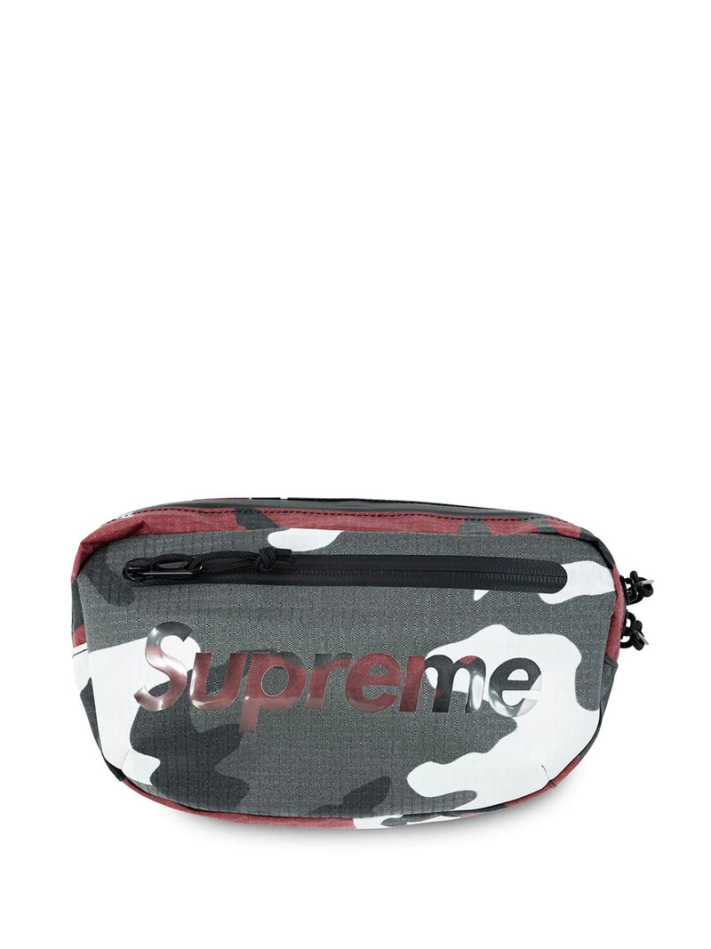 logo-print belt bag 1