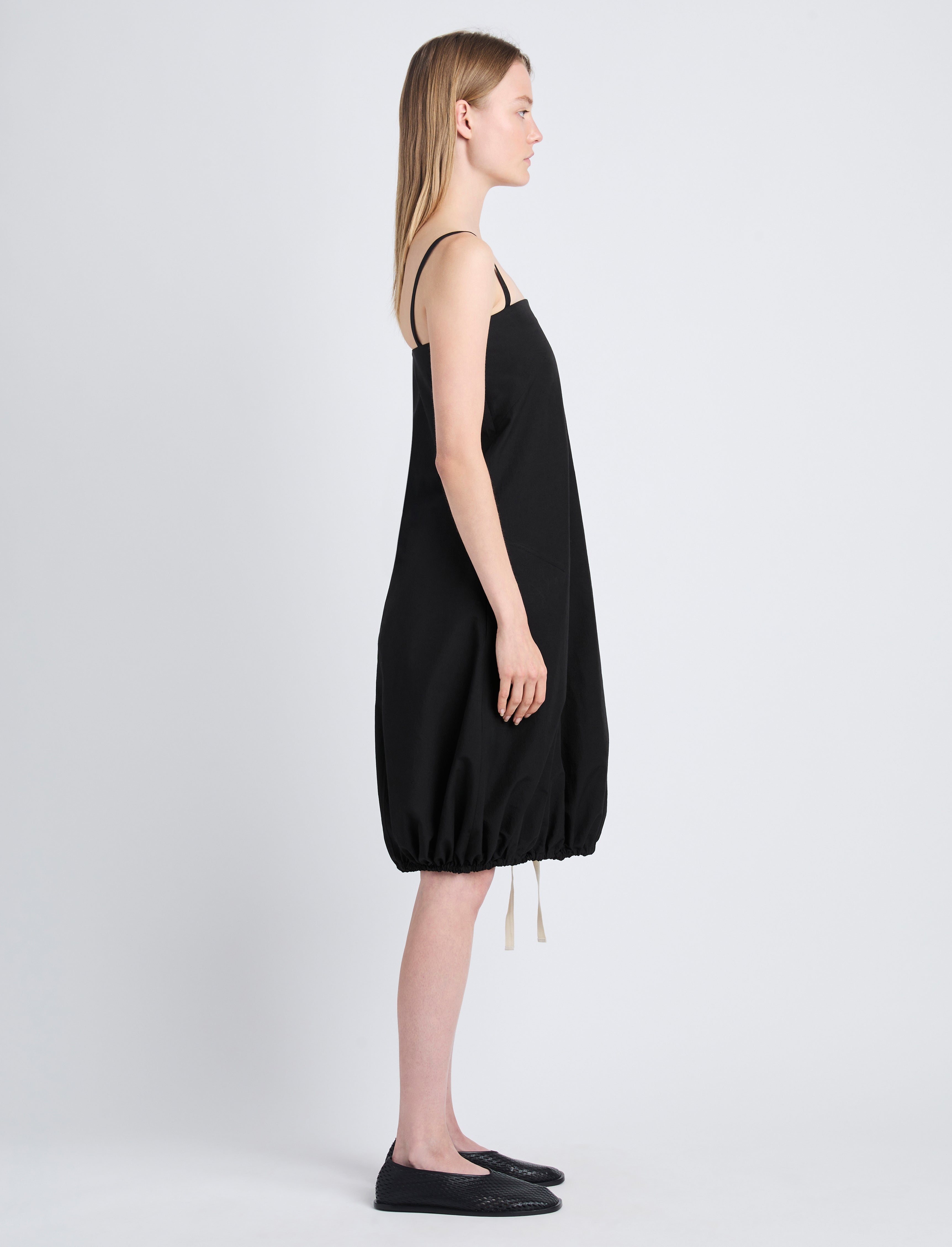 Emilia Dress in Lightweight Crinkle Poplin - 3