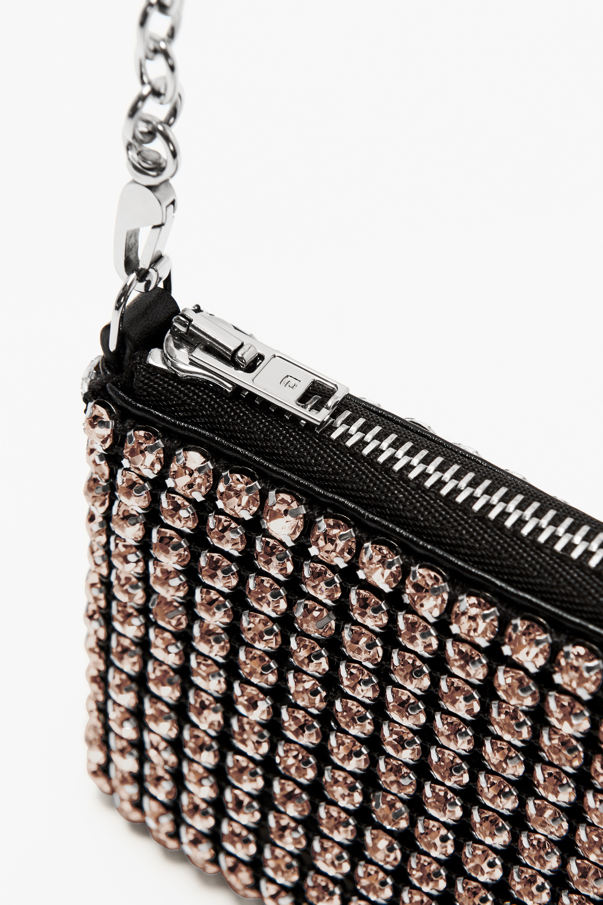 HEIRESS RHINESTONE NANO POUCH - 4