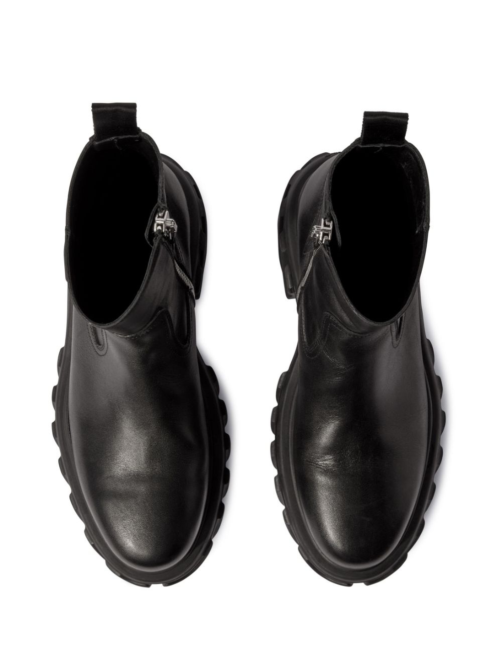 Exploration Motor leather ankle boots - 4