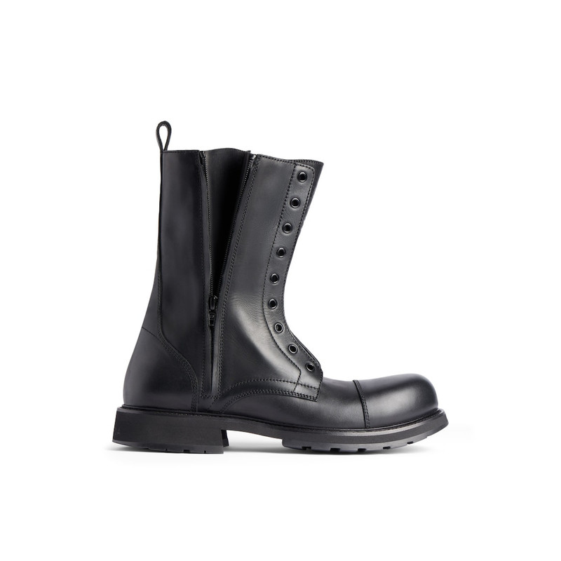 Women's Truck Lace-up Boot in Black 1