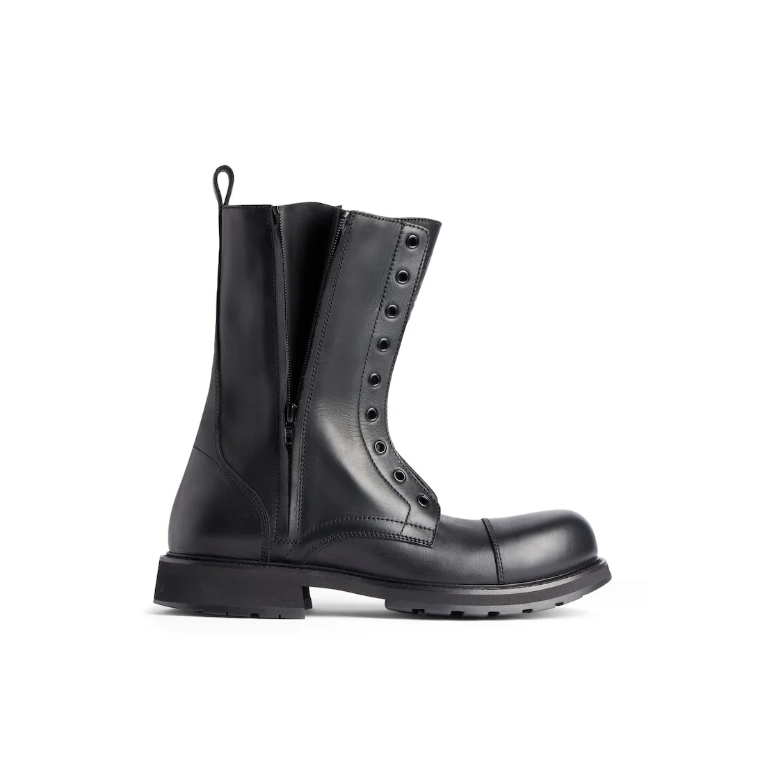 Women's Truck Lace-up Boot in Black - 1