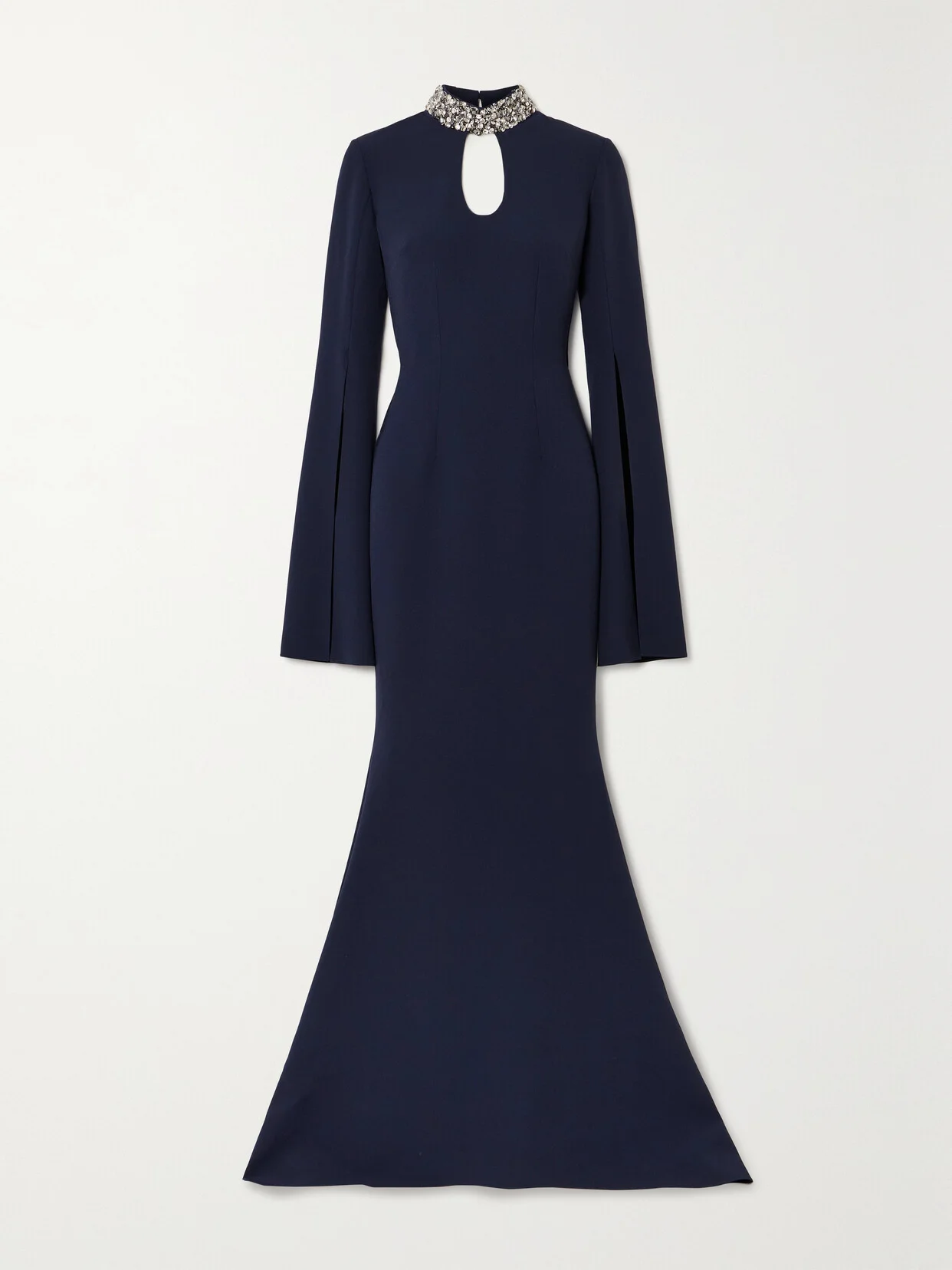 Anouk Cutout Crystal-embellished Stretch-crepe Gown - 1