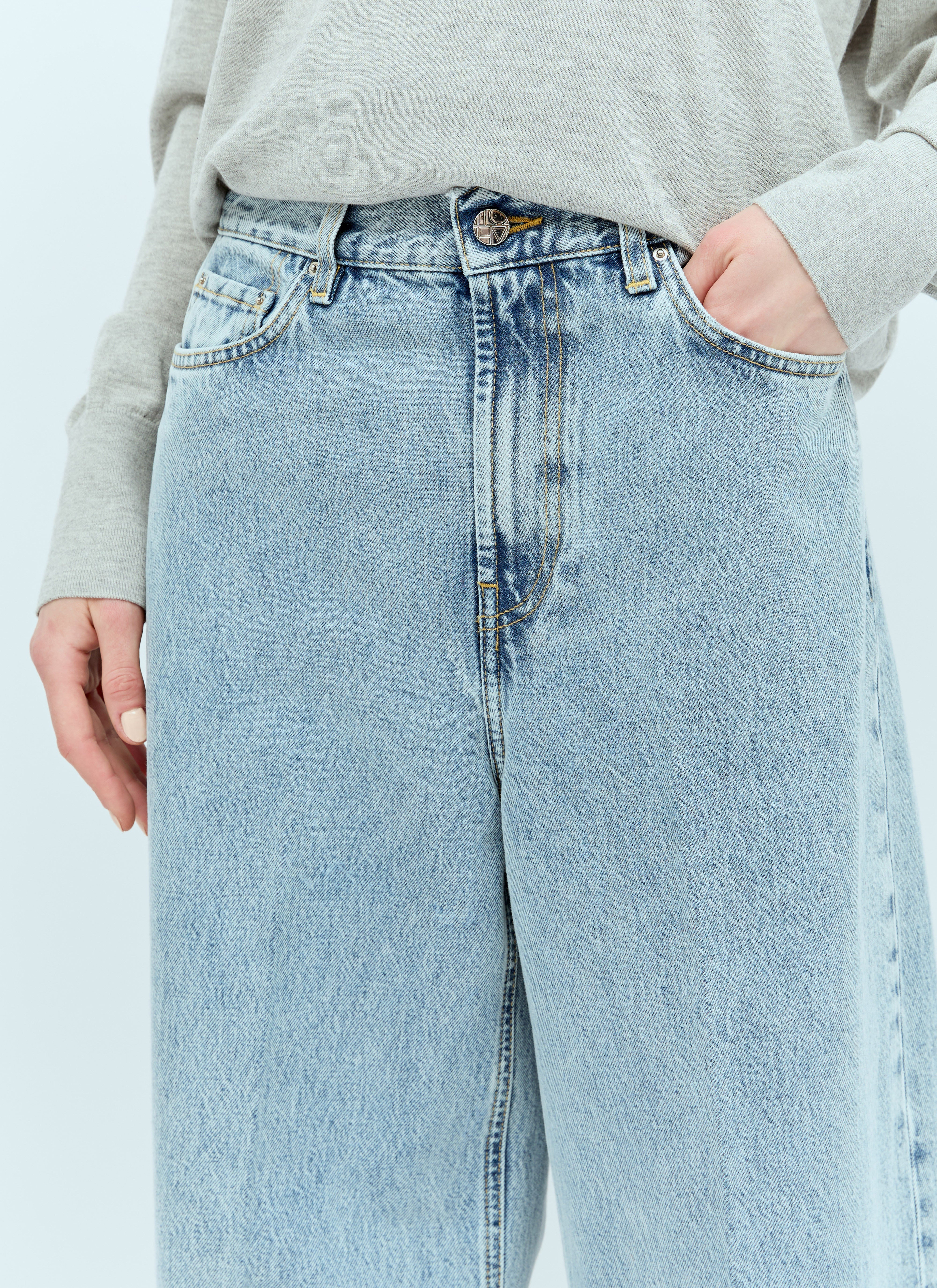 Toteme Women Wide-Leg Jeans - 6