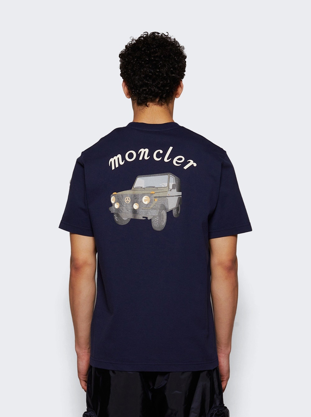 X Mercedes-benz By Nigo Short Sleeve Tee Medium Blue - 4