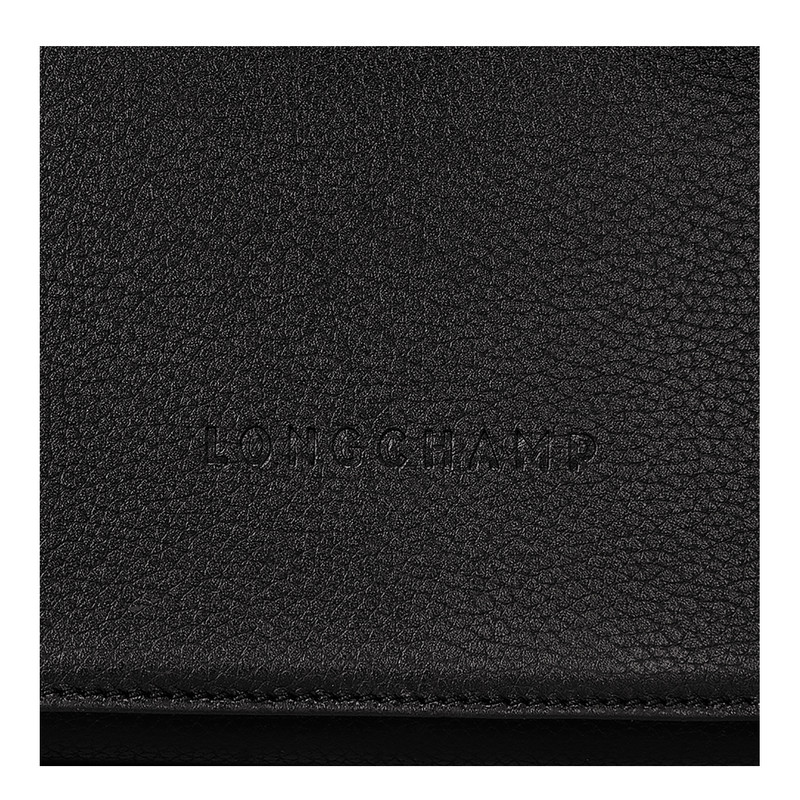 Le Foulonné M Crossbody bag Black - Leather 3