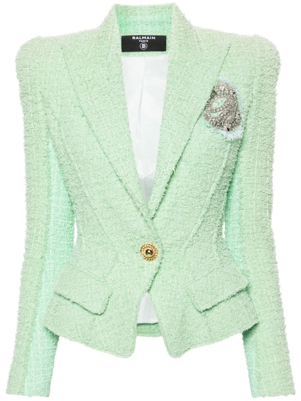 Jolie Madame tweed blazer - 1