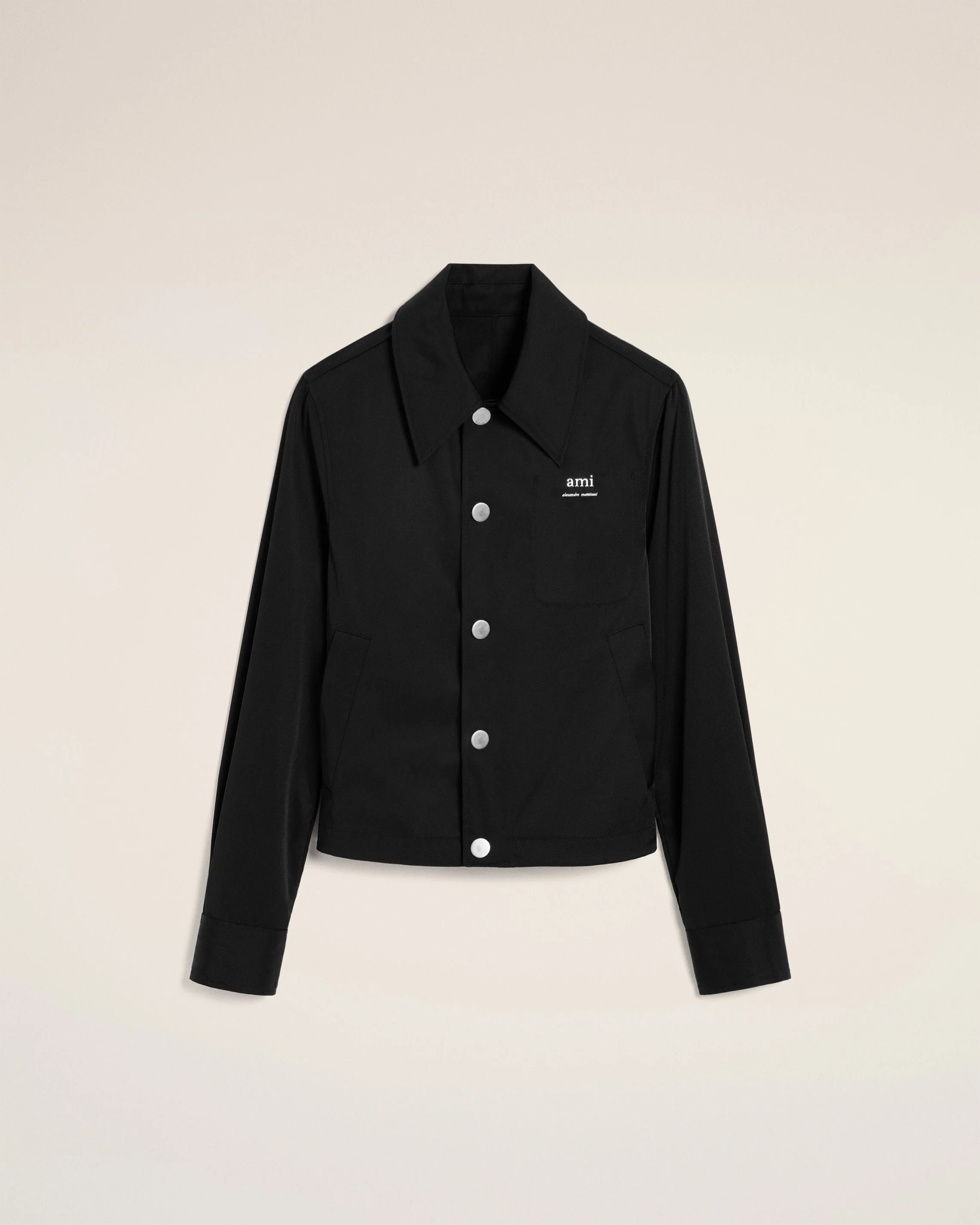 AMI ALEXANDRE MATTIUSSI BUTTONED JACKET - 1