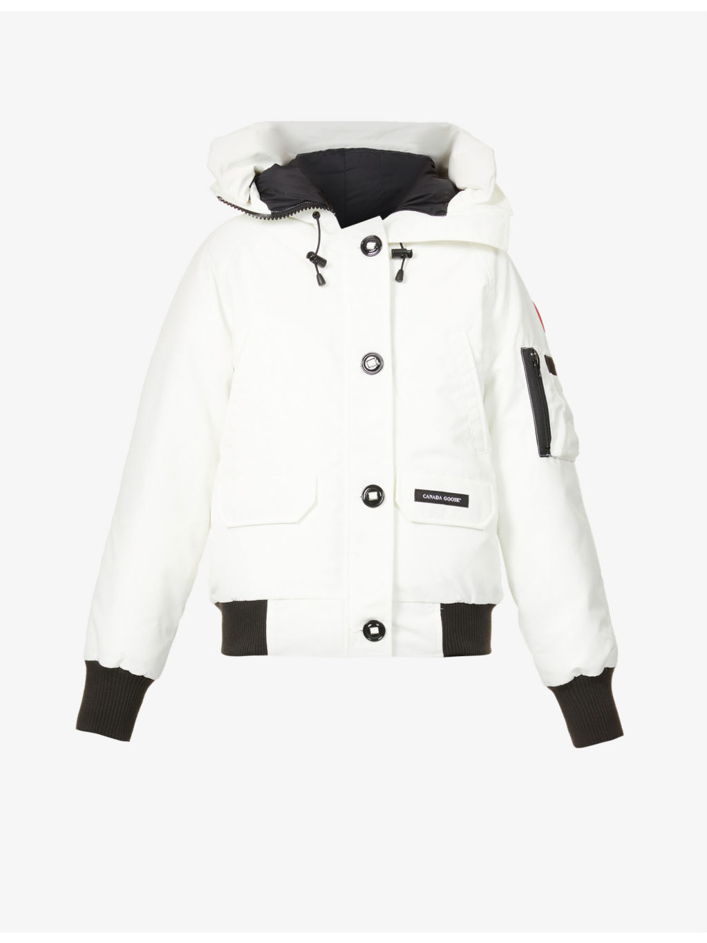 Chilliwack hooded cotton-blend bomber jacket - 1
