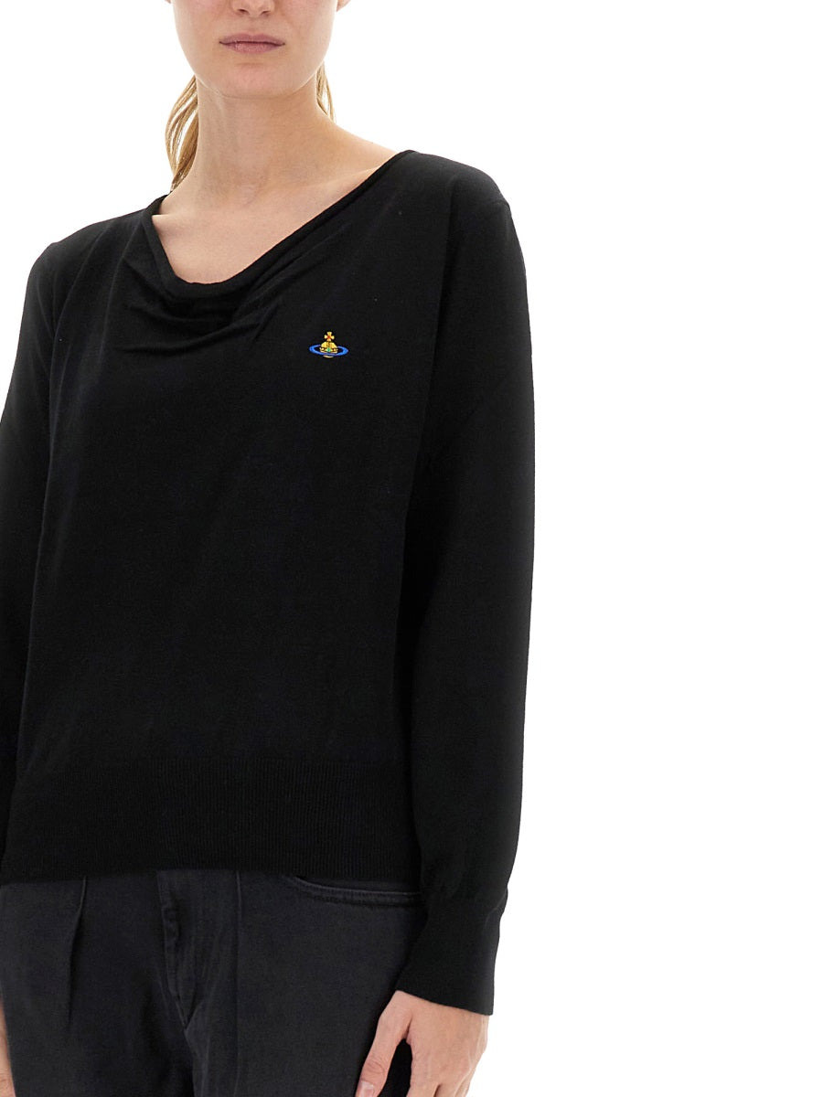 Vivienne Westwood Women "Pamela" Jersey With Logo - 4