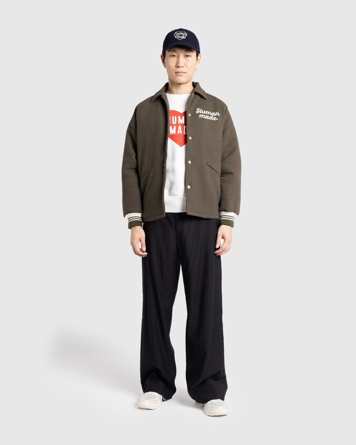 Human Made Human Made – Stadium Jacket Olive Drab | REVERSIBLE