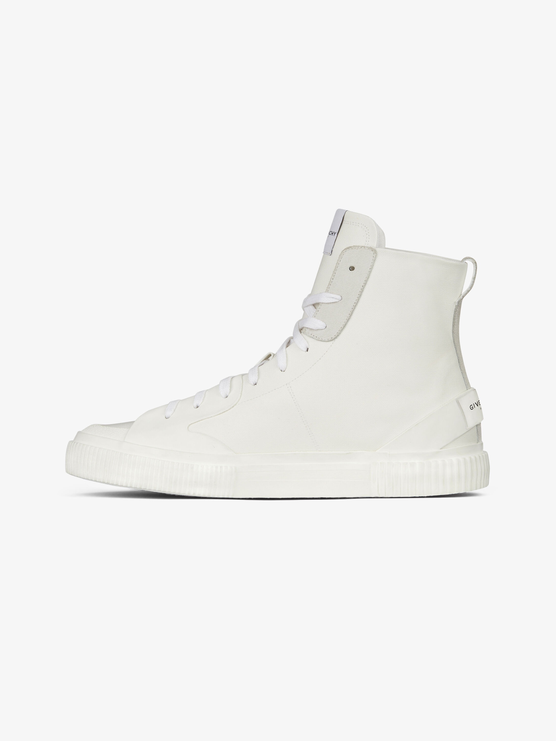 Tennis Light mid-height sneakers in GIVENCHY LABEL canvas - 5