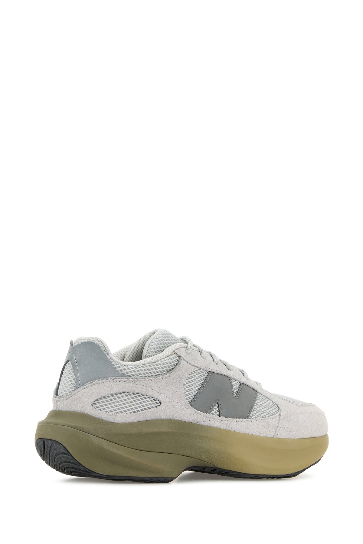 Grey suede and mesh WRPD sneakers - 3