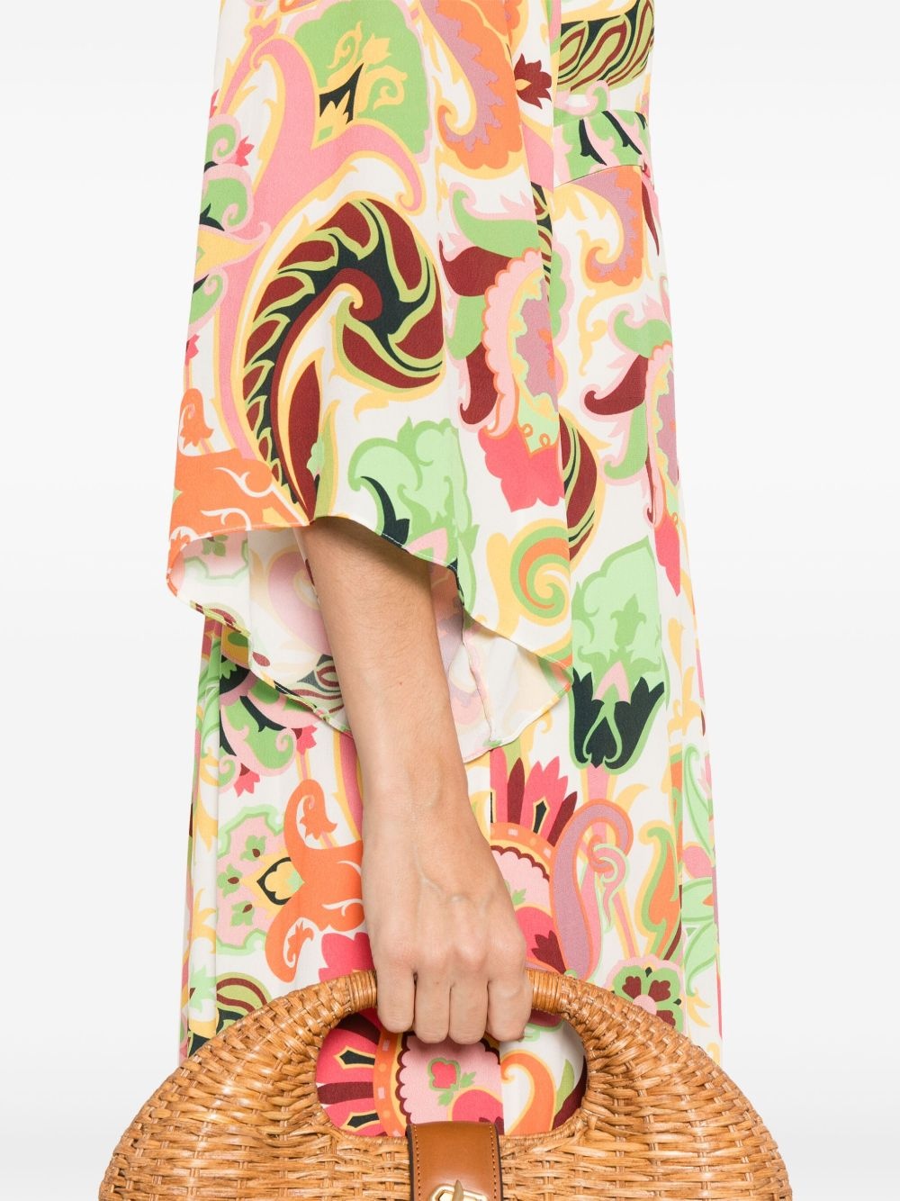 paisley-print maxi dress - 5