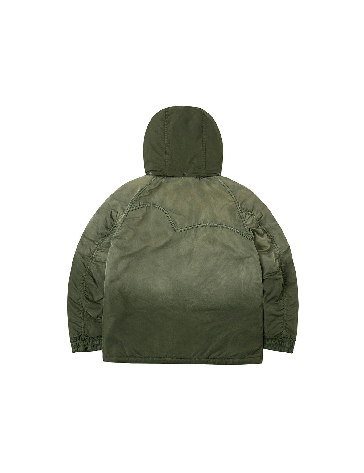 Logo and Slogan Embroidery Fashion Fit Jacket - 2