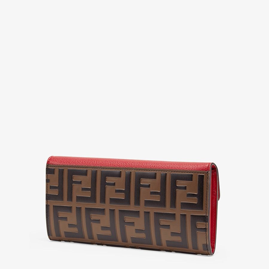 Red leather wallet - 2