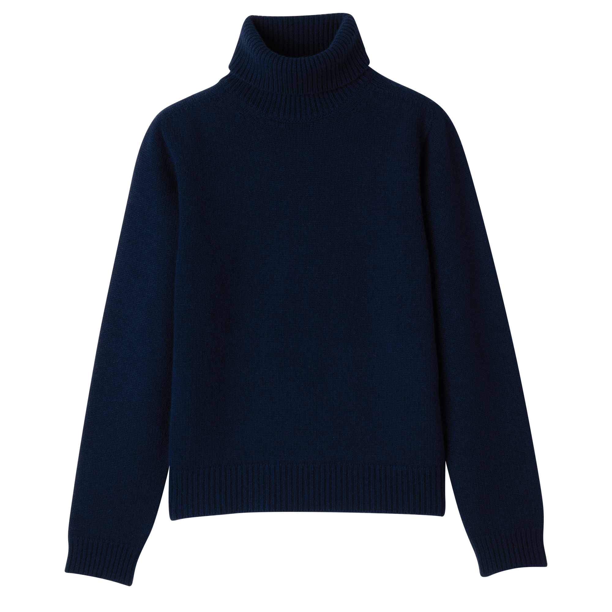 Fall-Winter 2023 Collection Turtleneck sweater Navy - Wool - 1