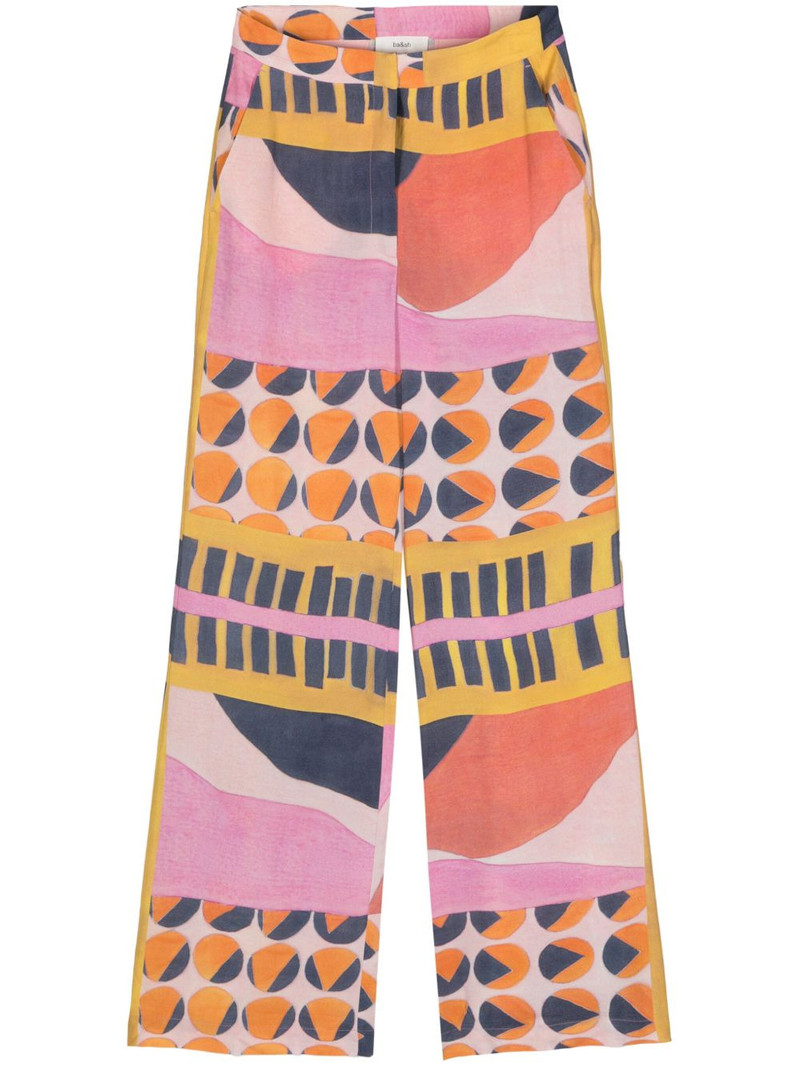 Mallory wide-leg trousers 1