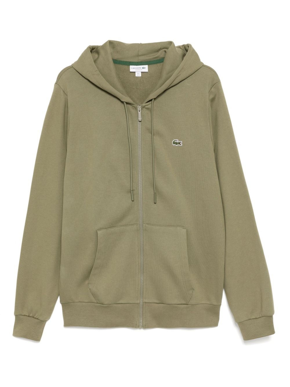 zipped fleece sweatshirt - 1