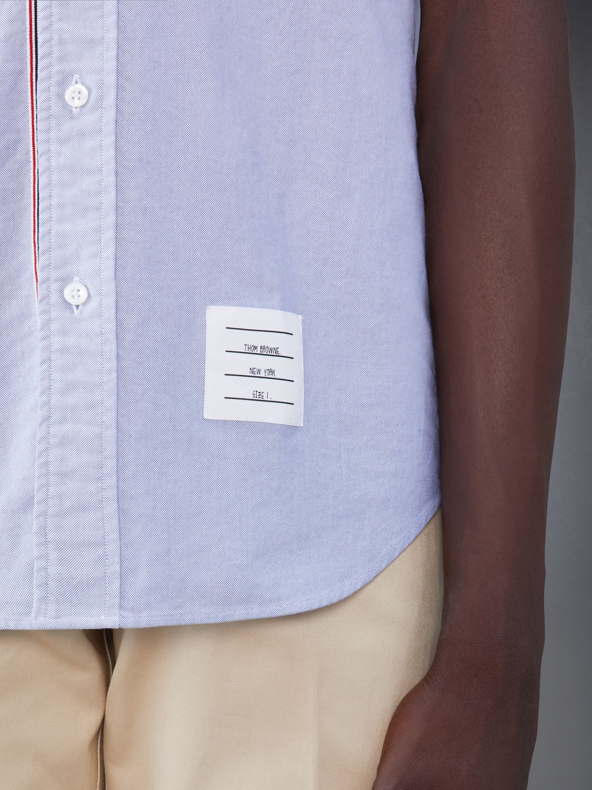 RWB stripe cotton shirt - 6