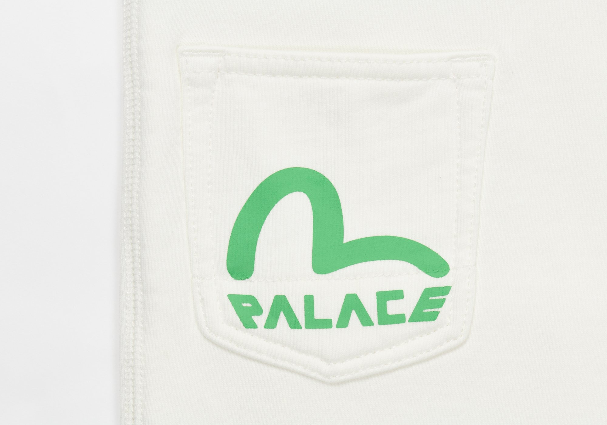 PALACE EVISU MULTI POCKET JOGGER EGRET - 3