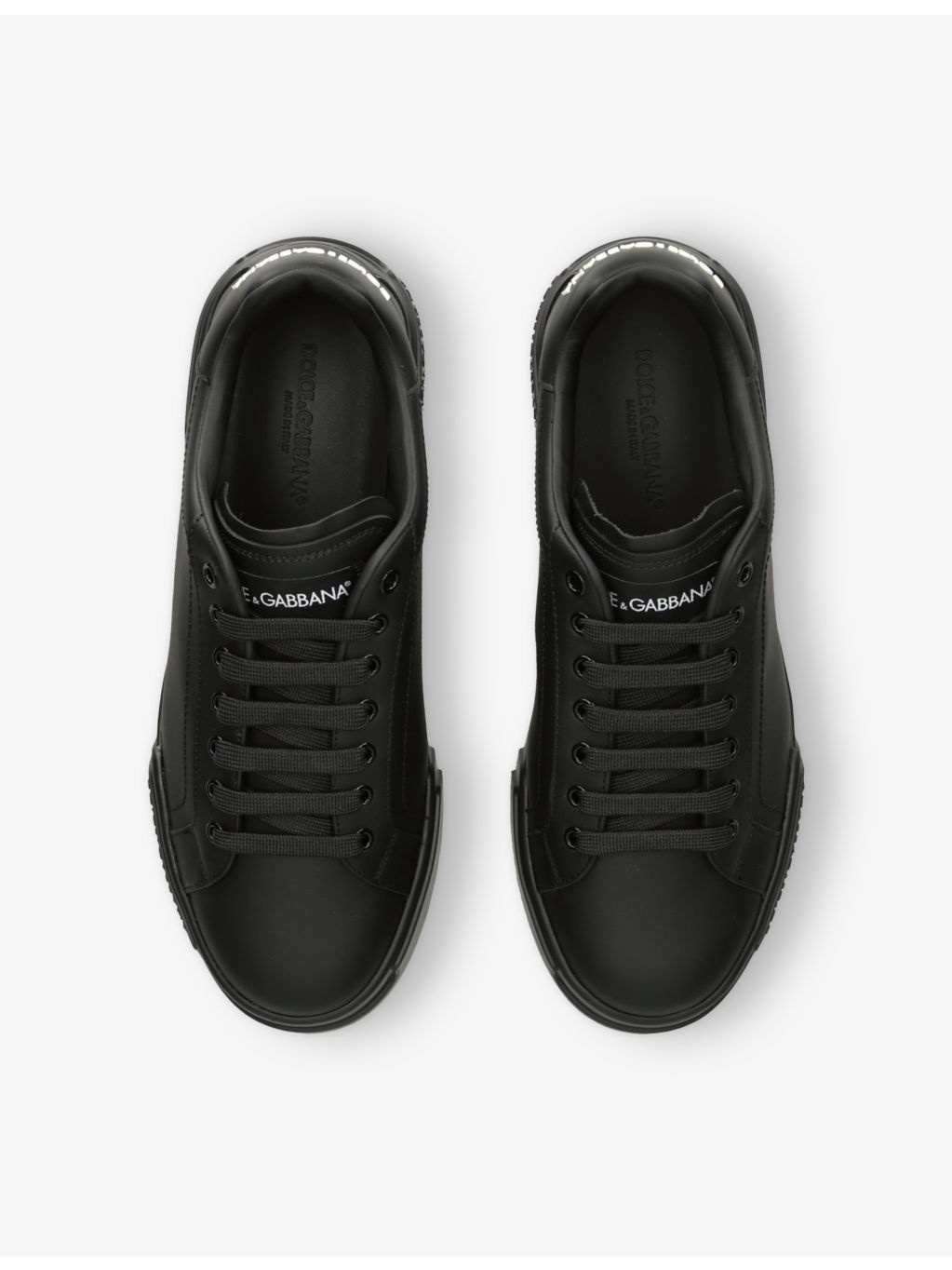 Portofino Low-Top Leather Trainers - 2