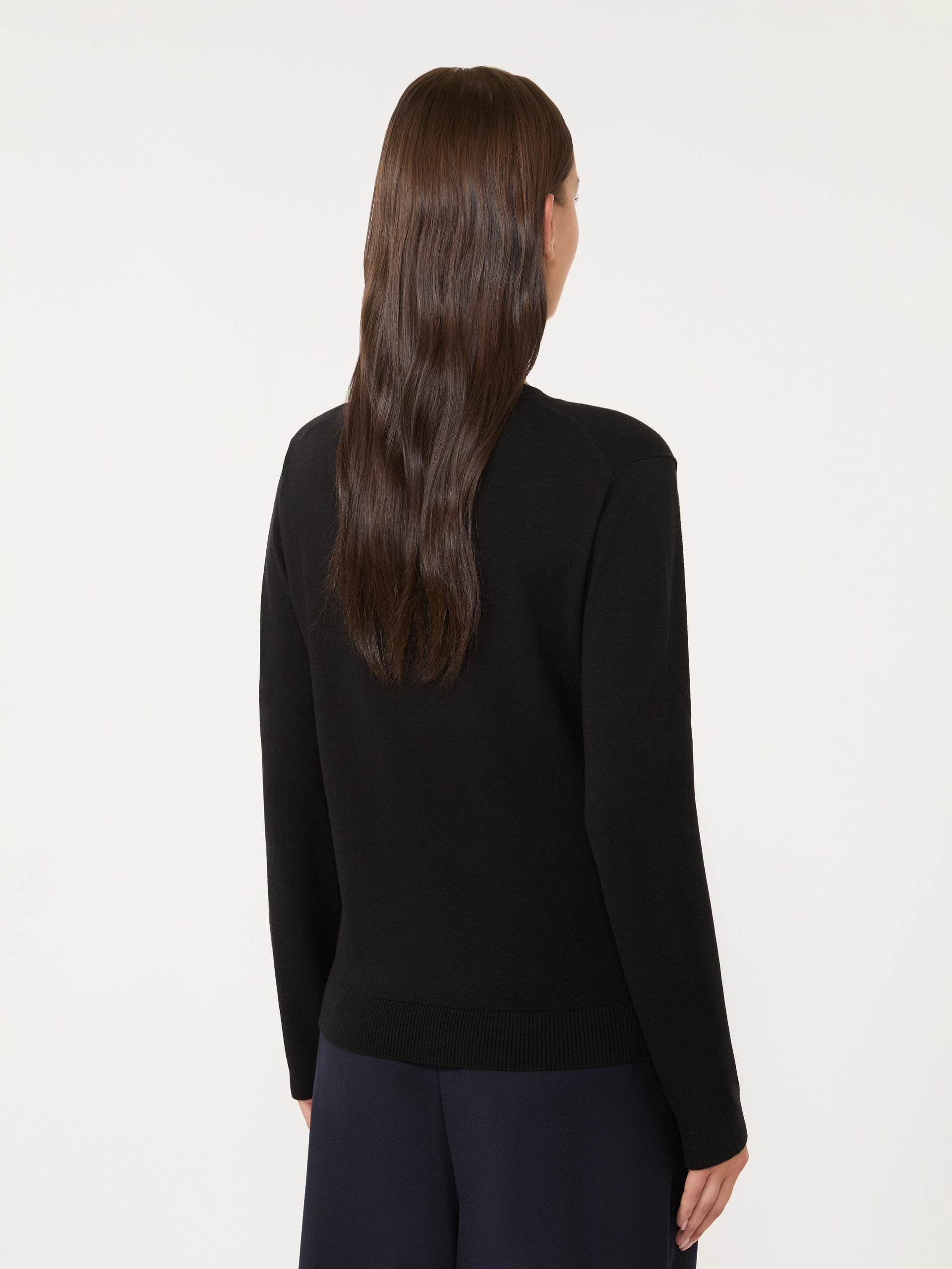 SICILIA Silk and wool yarn jumper - 4