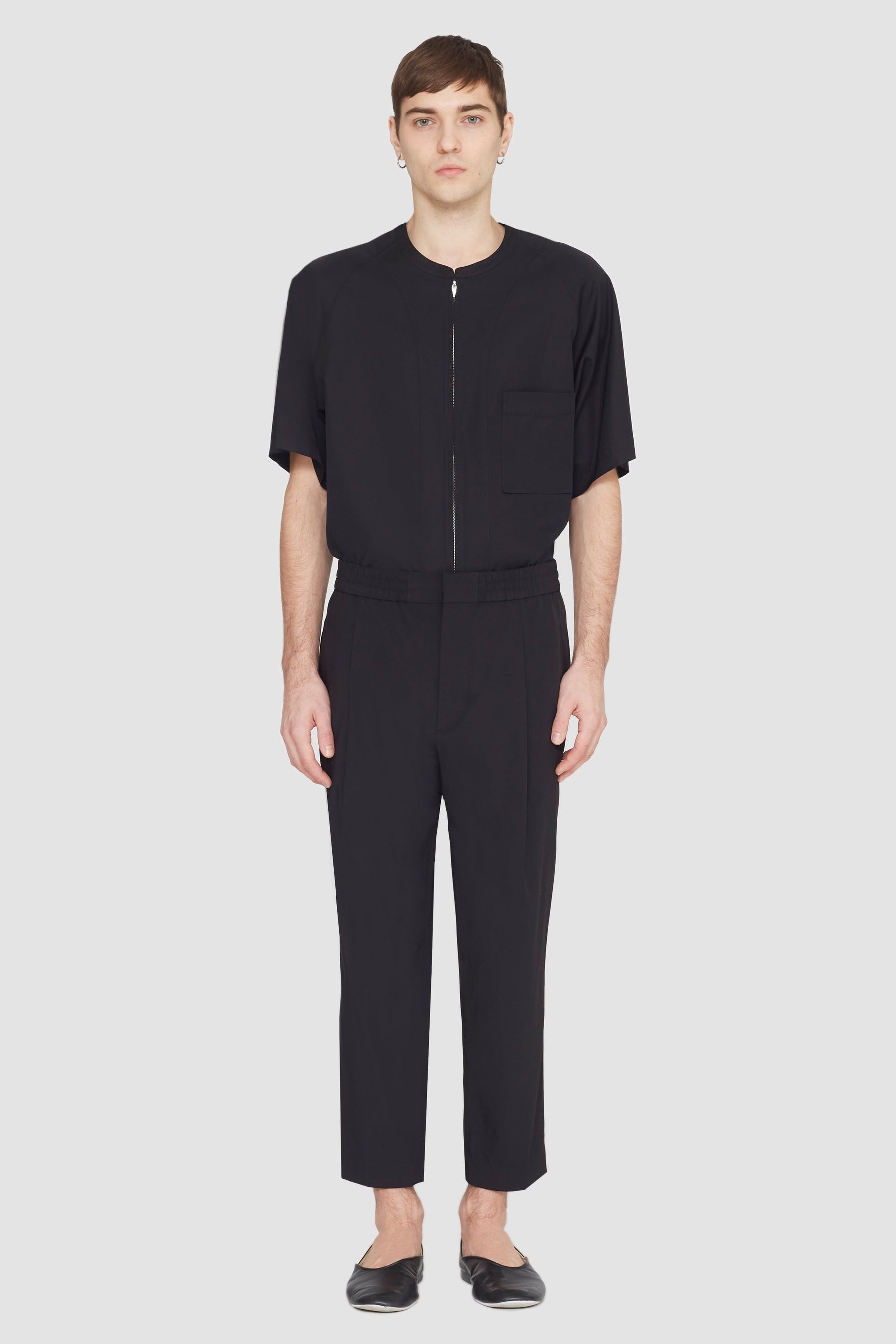 Drawstring Tapered Trouser - 2