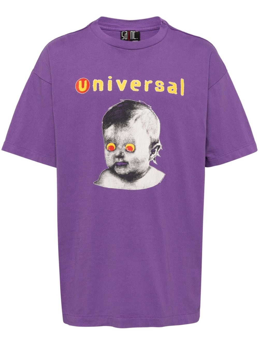 Universal-print T-shirt - 1