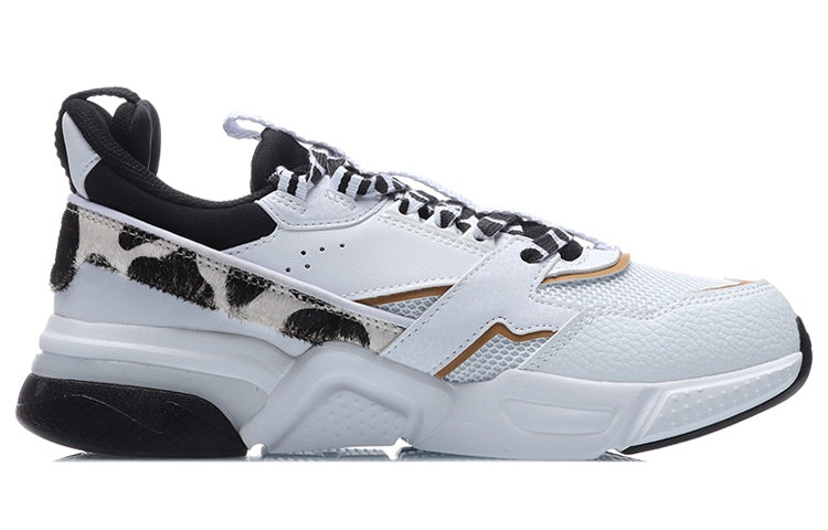 (WMNS) Li-Ning 001 Classic Low 'White Black' AGCR032-4 - 2