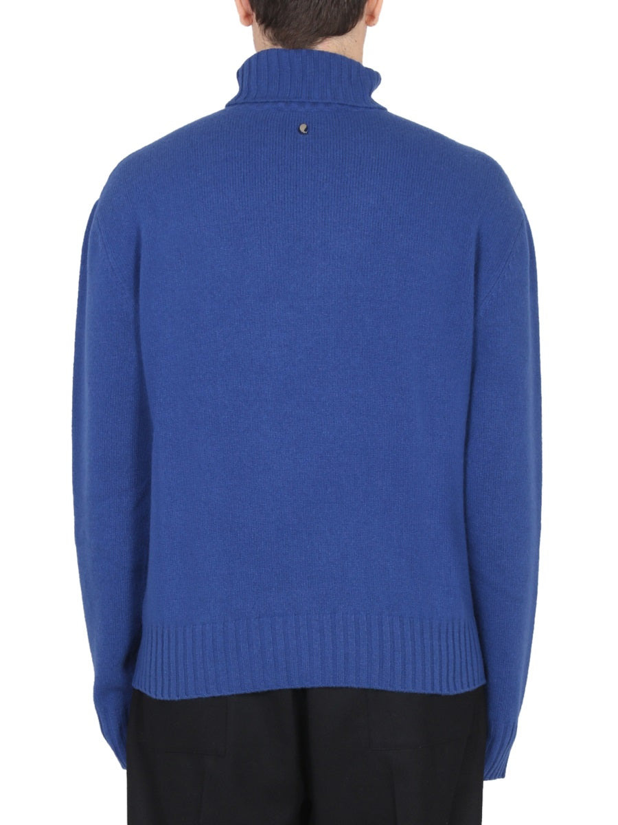 Etro Men Inlaid Jacquard Turtleneck Sweater - 3