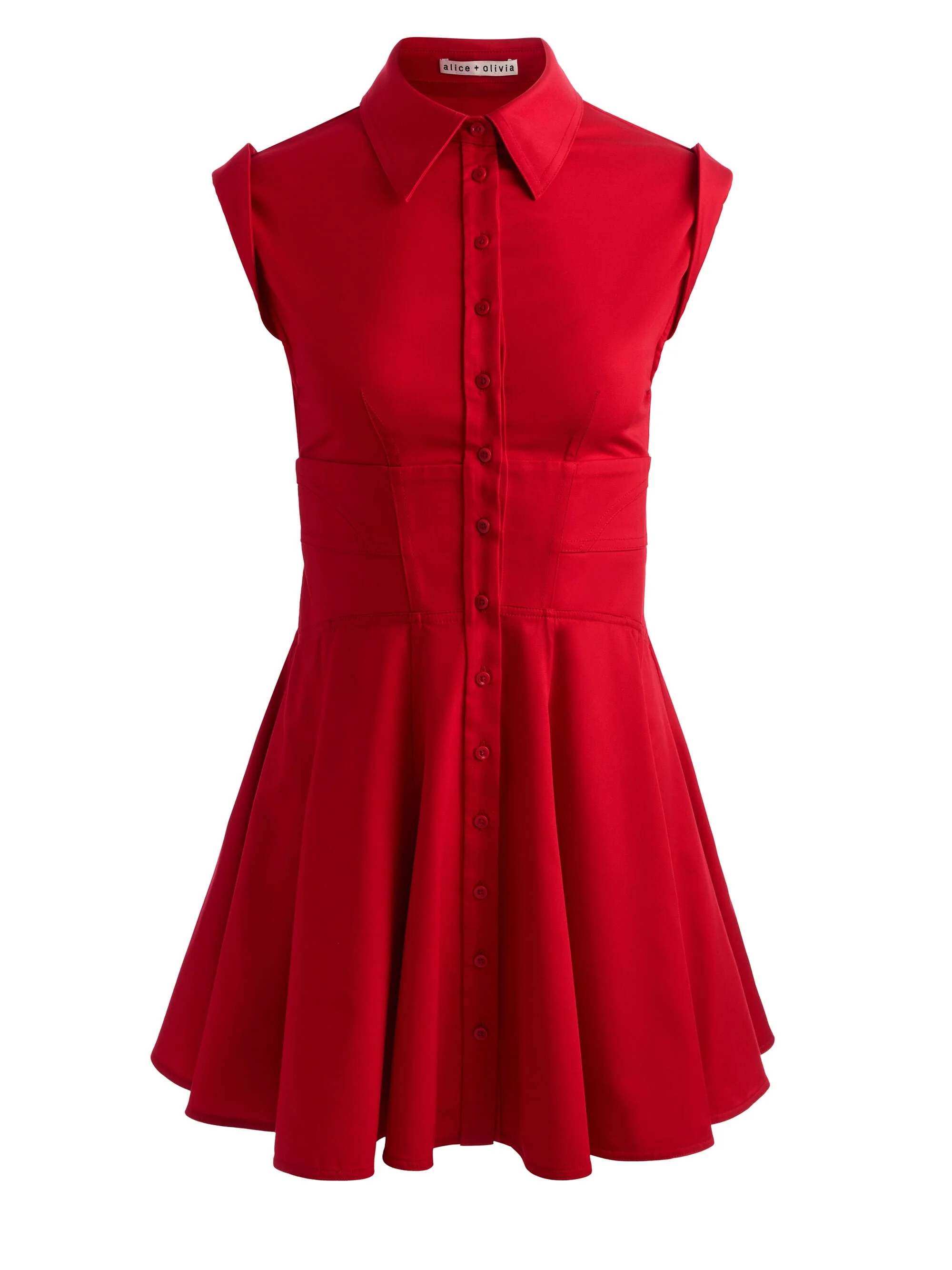 KIM CORSET SHIRT DRESS - 1