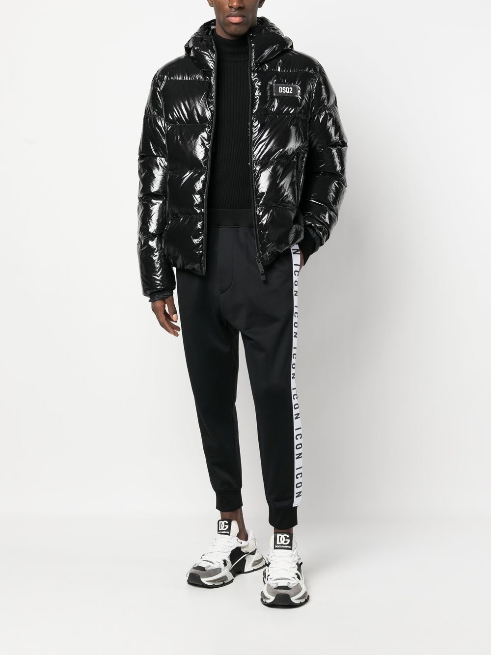 Icon logo-print track pants - 2