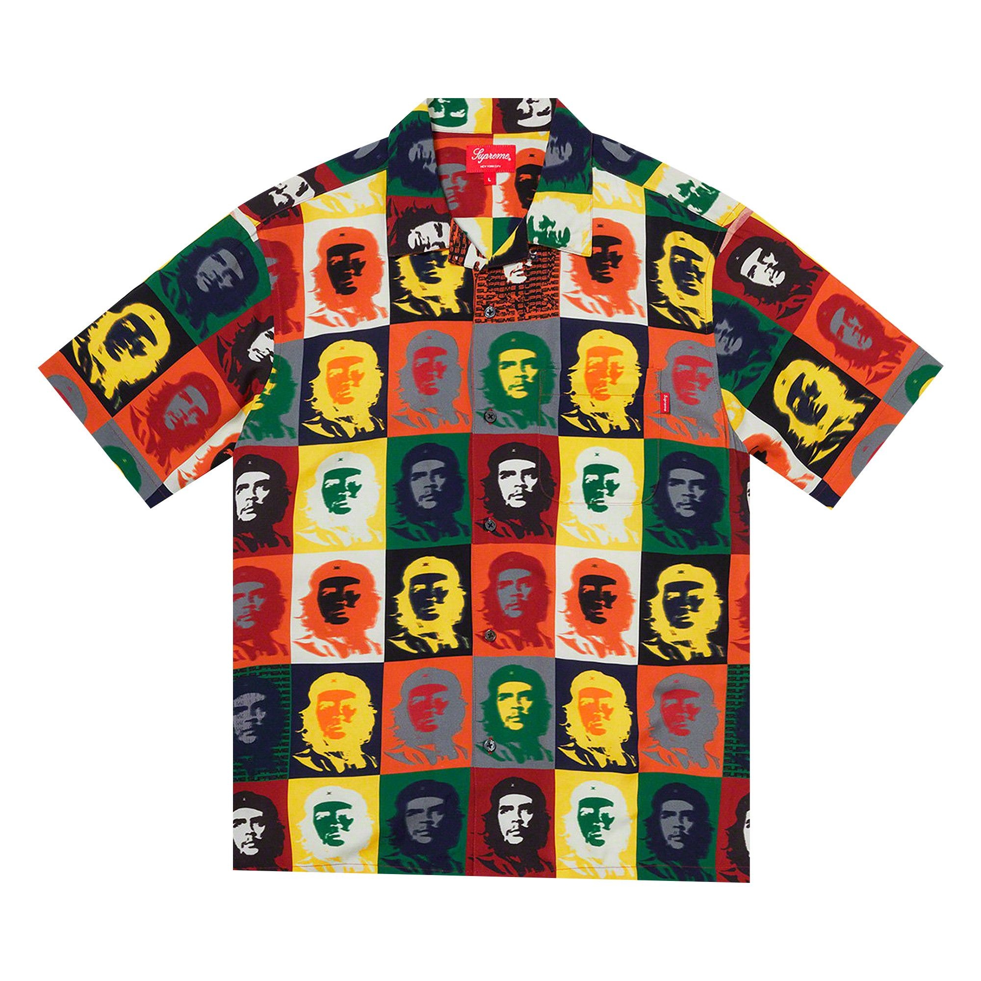Supreme Che Rayon Short-Sleeve Shirt 'Multicolor' - 1