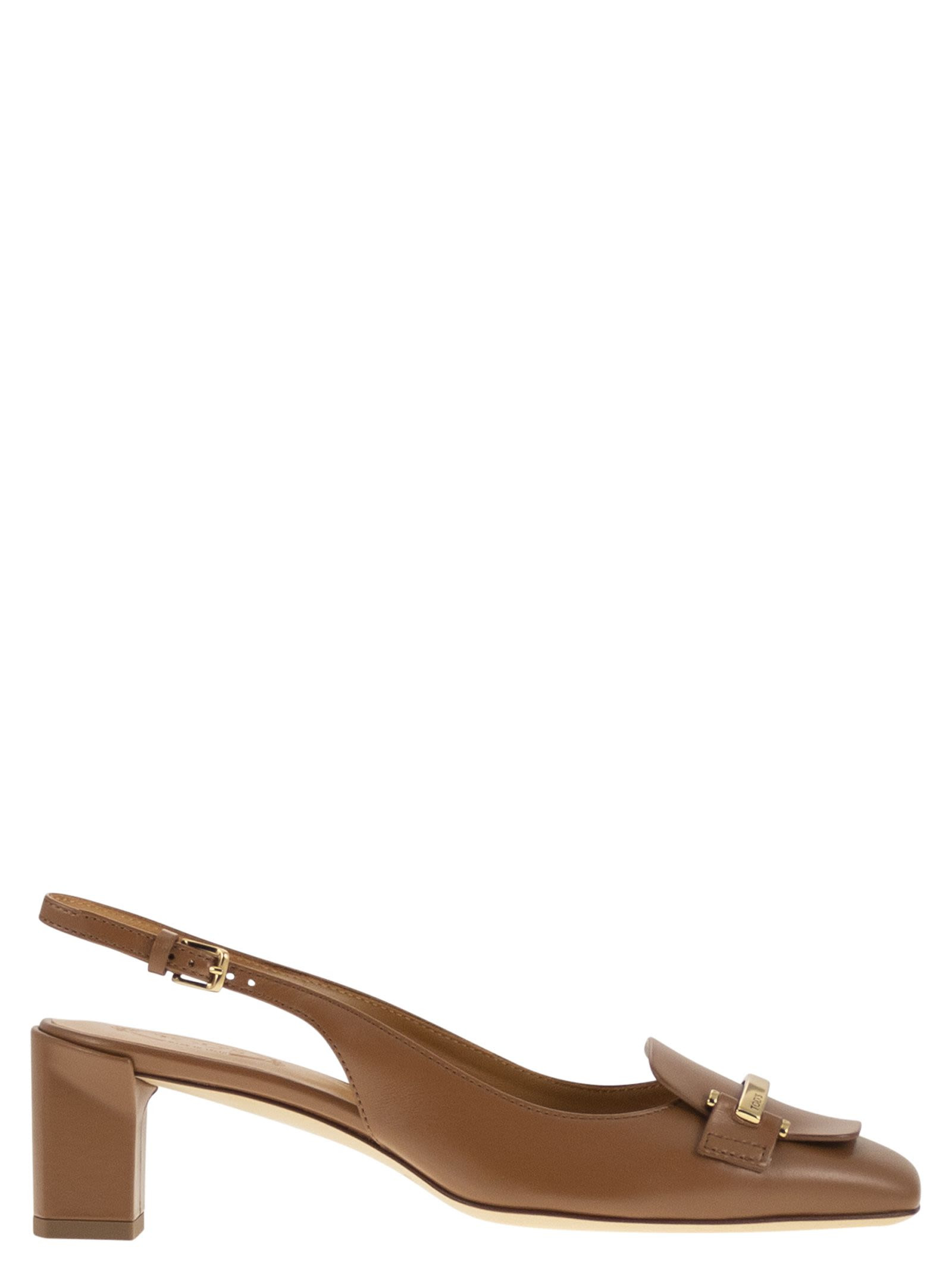 Tod's Women Slingback Leather Décolleté - 2