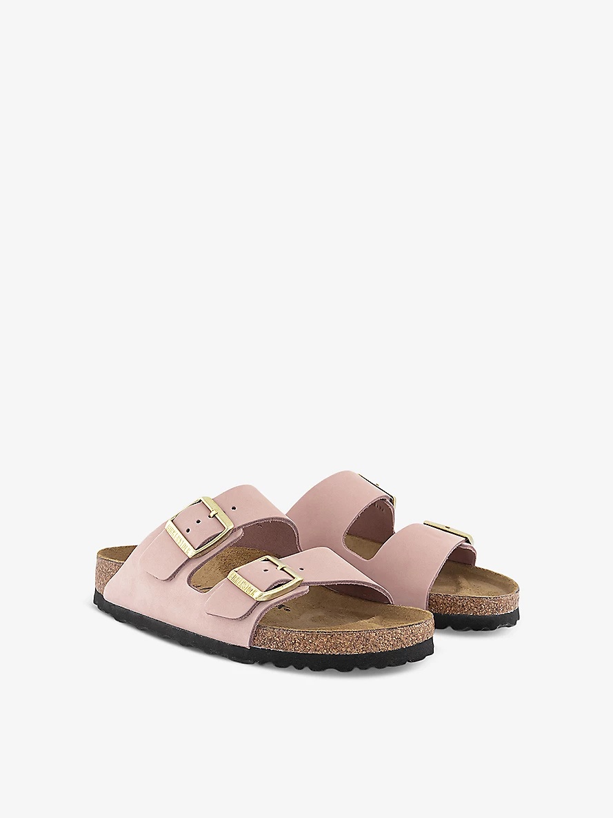 Arizona two-strap leather sandals - 3