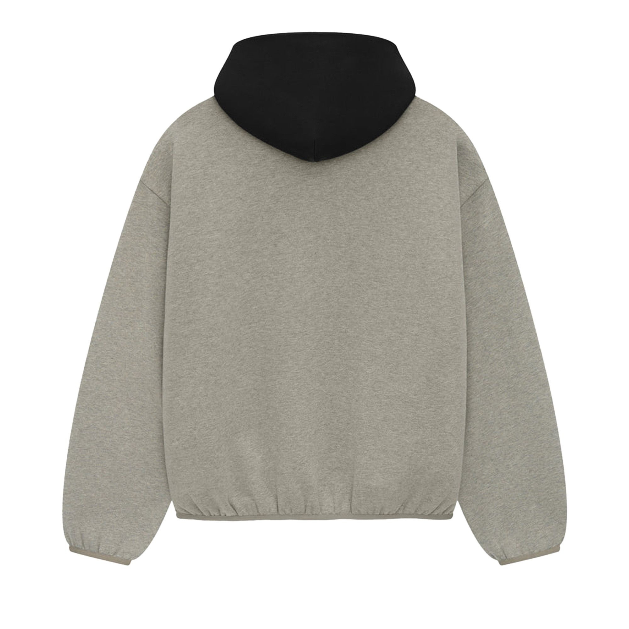 Fear of God Essentials x NBA Hoodie 'Warm Heather/Black' - 2