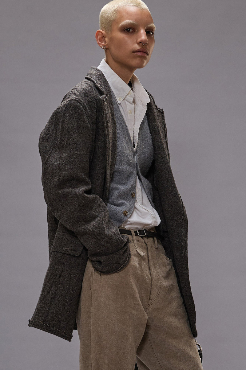 FRAYED EDGE RAGGED BLAZER 1