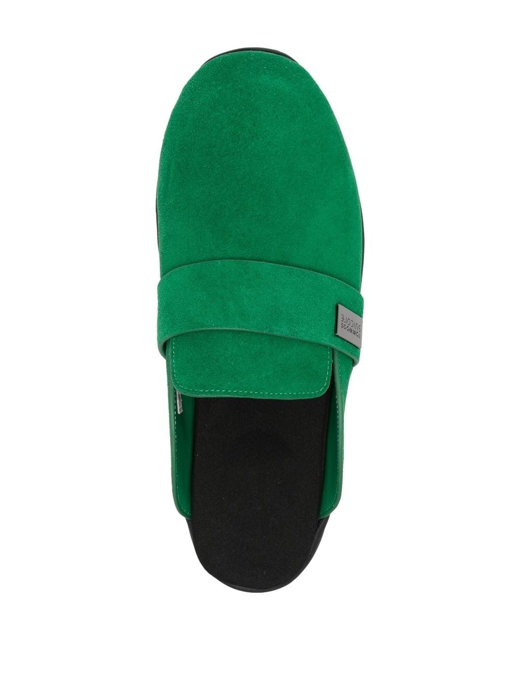 suede-leather slippers - 4