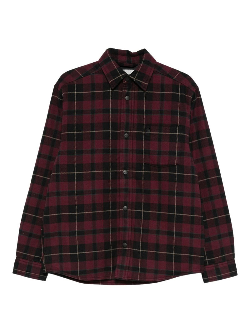 checked buttoned jacket 1