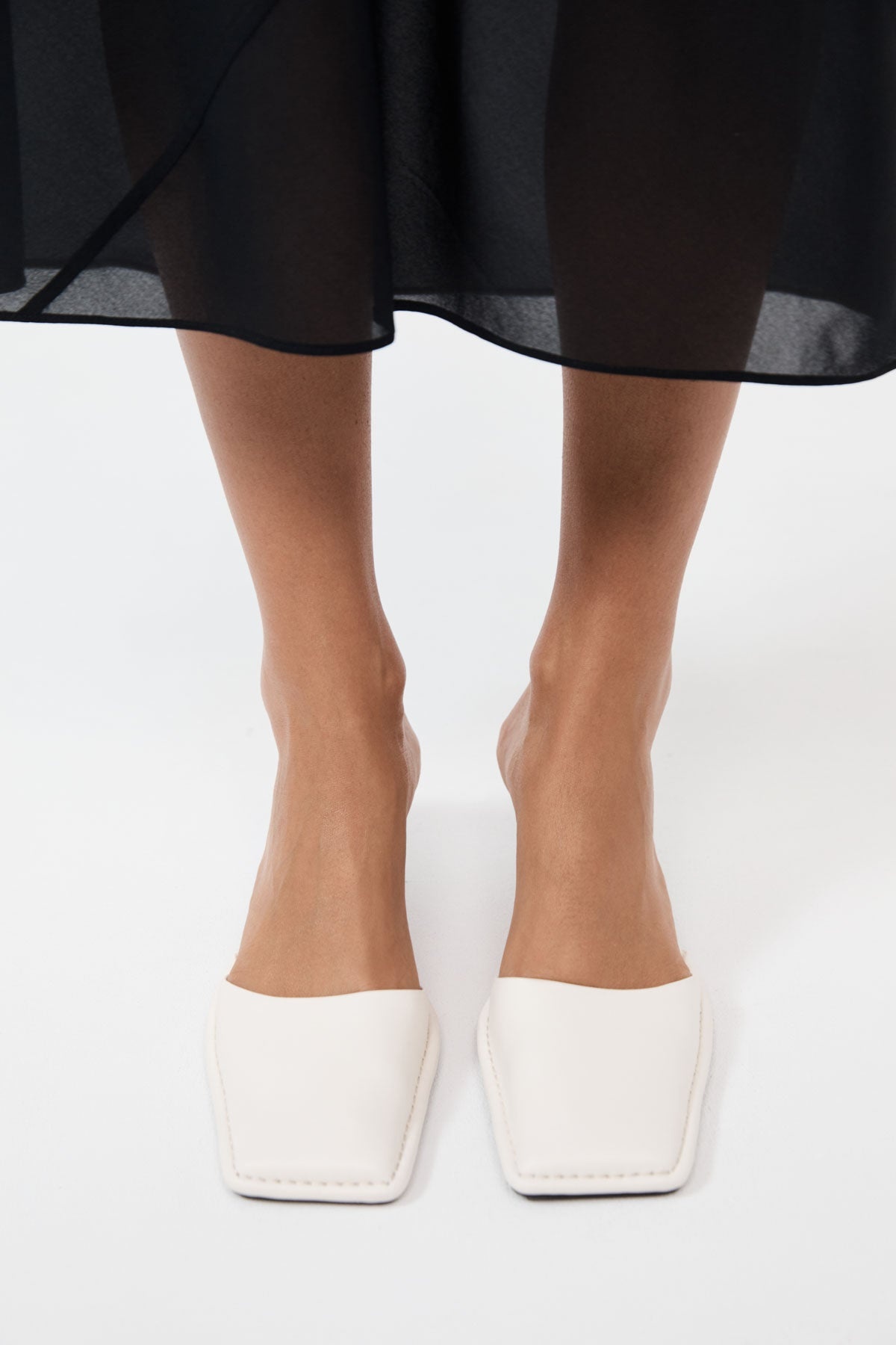 Soft Square Toe Heel - Tofu - 3