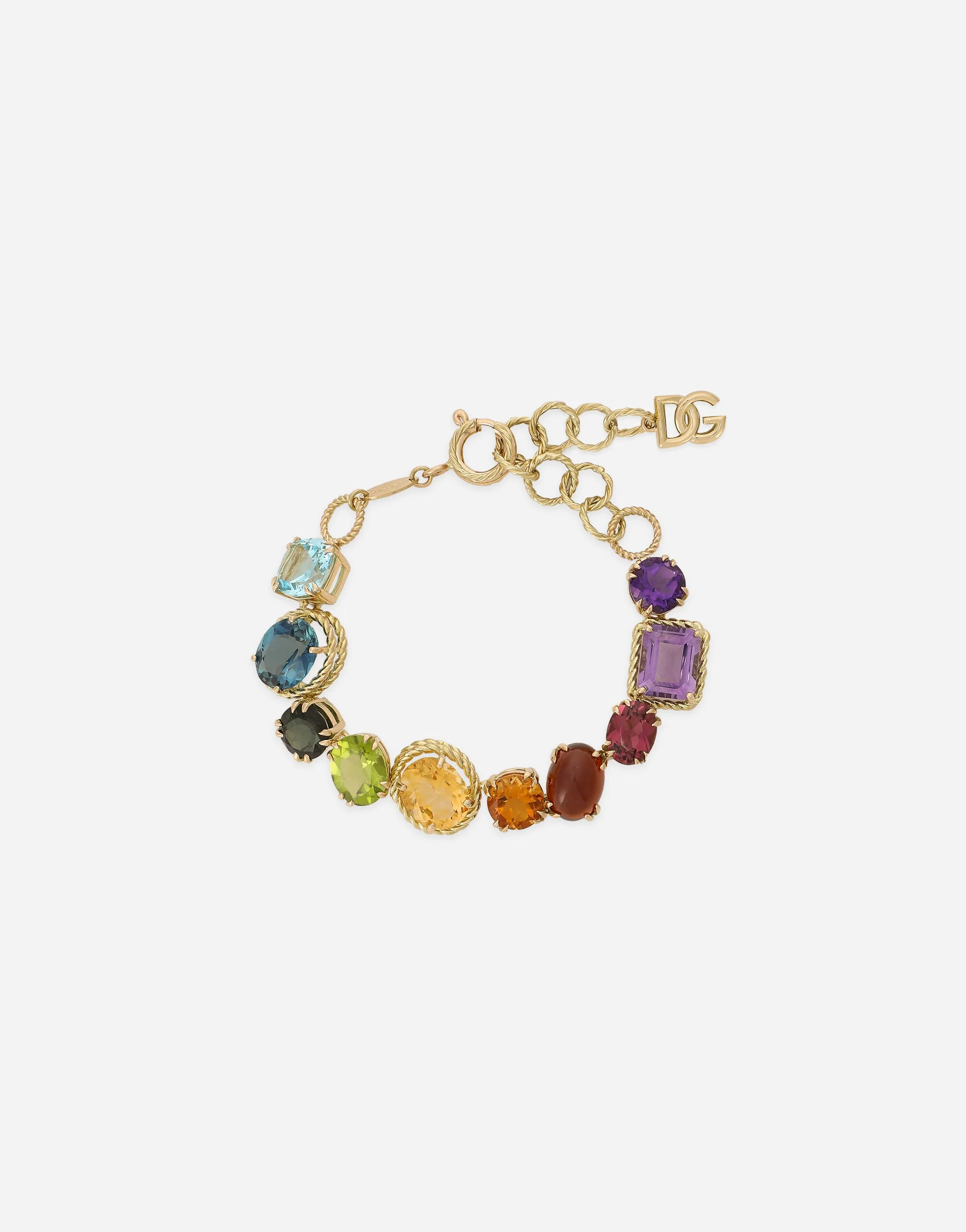 Bracelet with multi-colored gems - 1