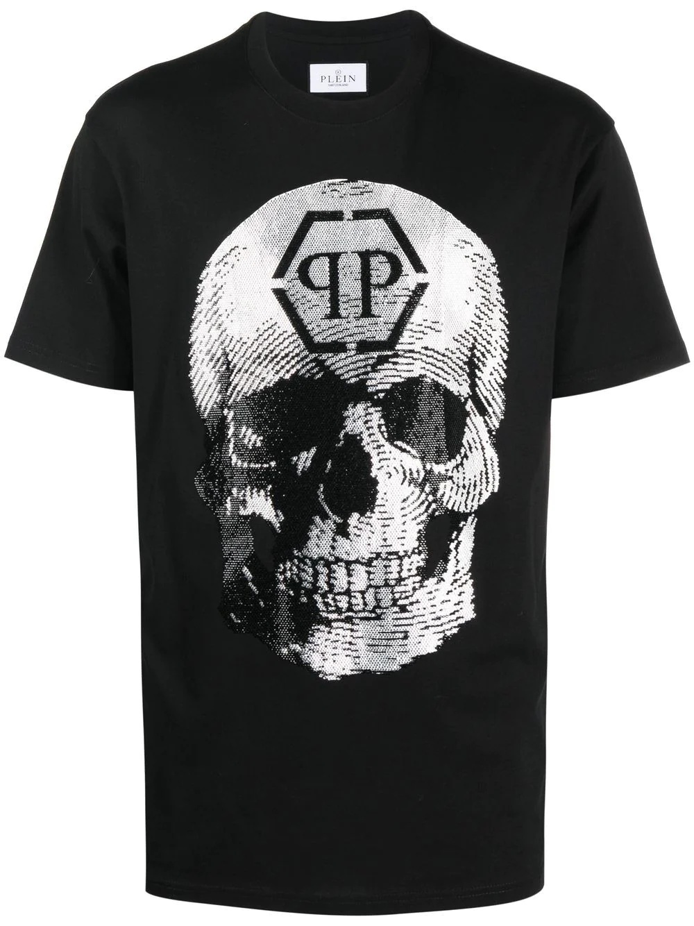 SS skull print T-shirt - 1