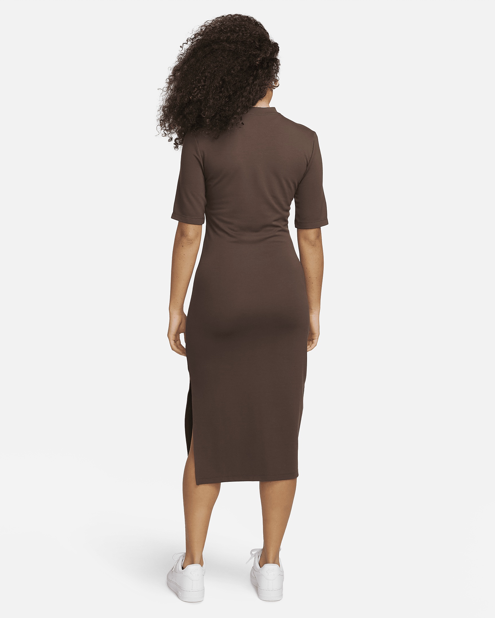 Women's Nike Sportswear Essential Tight Midi Dress - 2
