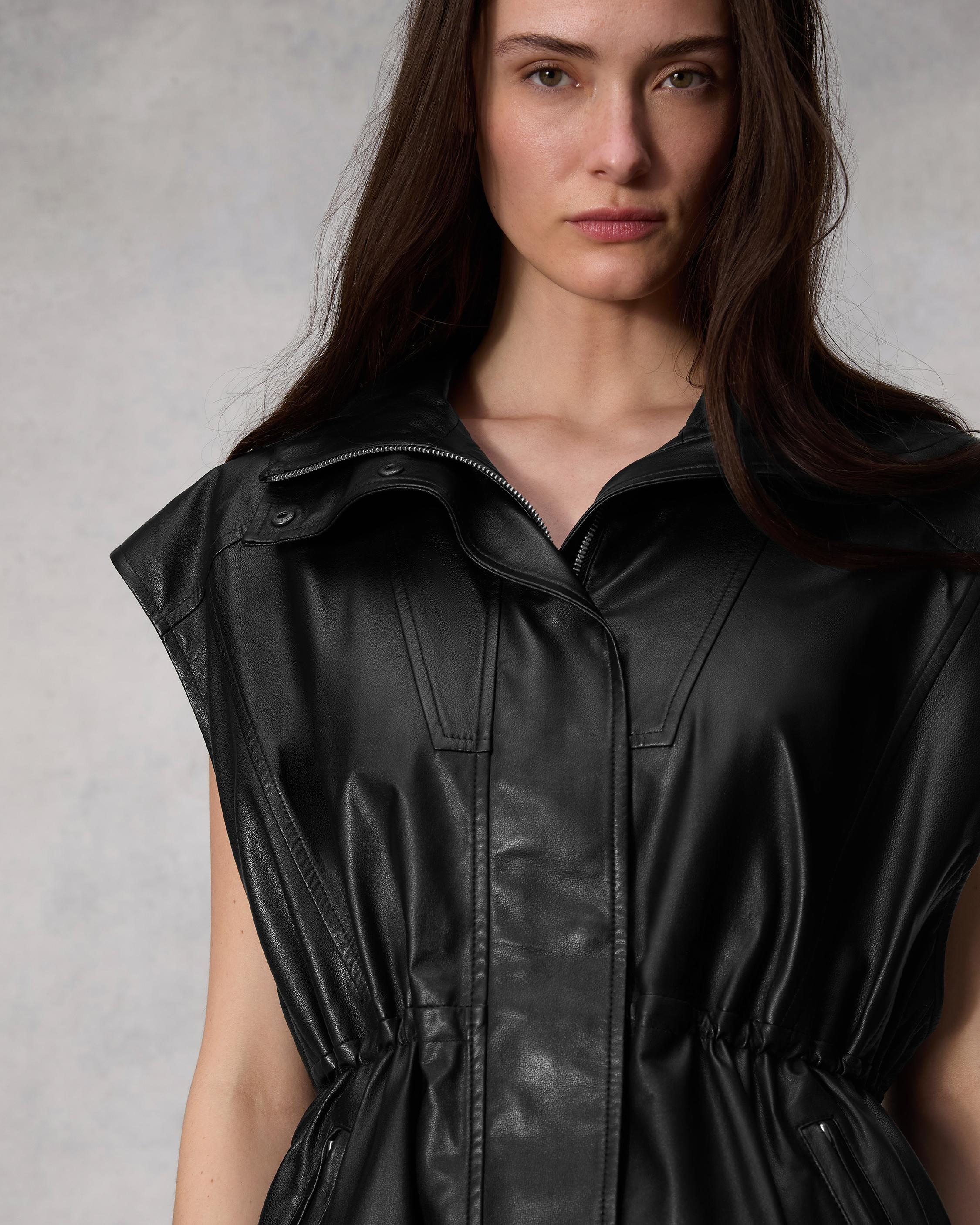 Monica Leather Vest
Relaxed Fit - 6