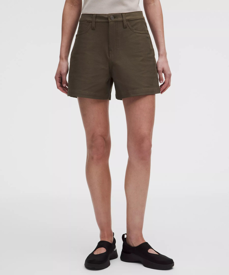 lululemon EasyFive Mid-Rise Short 4.5" outlook