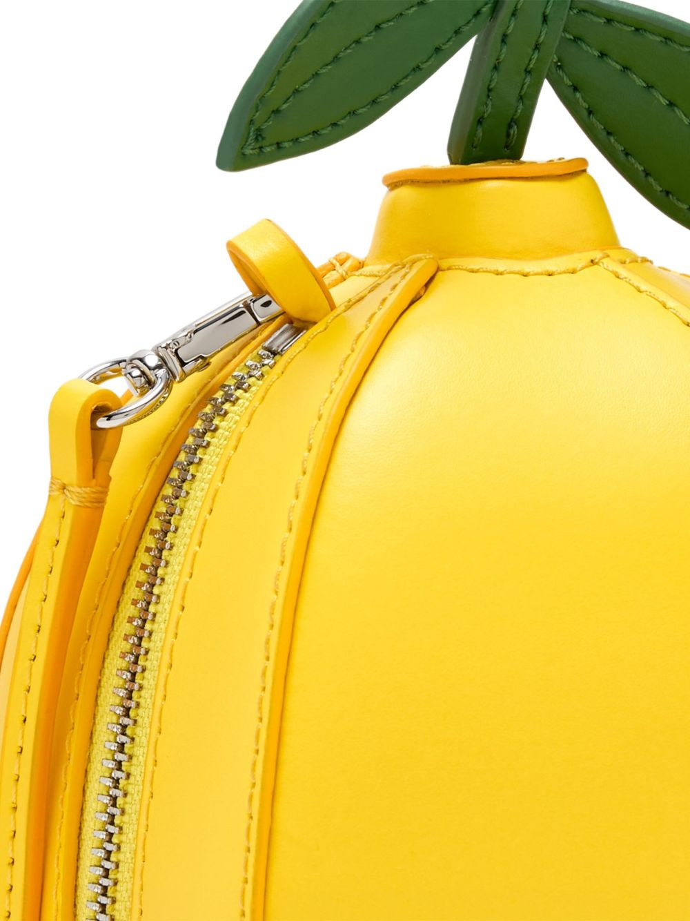 Limona lemon-shaped leather crossbody bag - 4