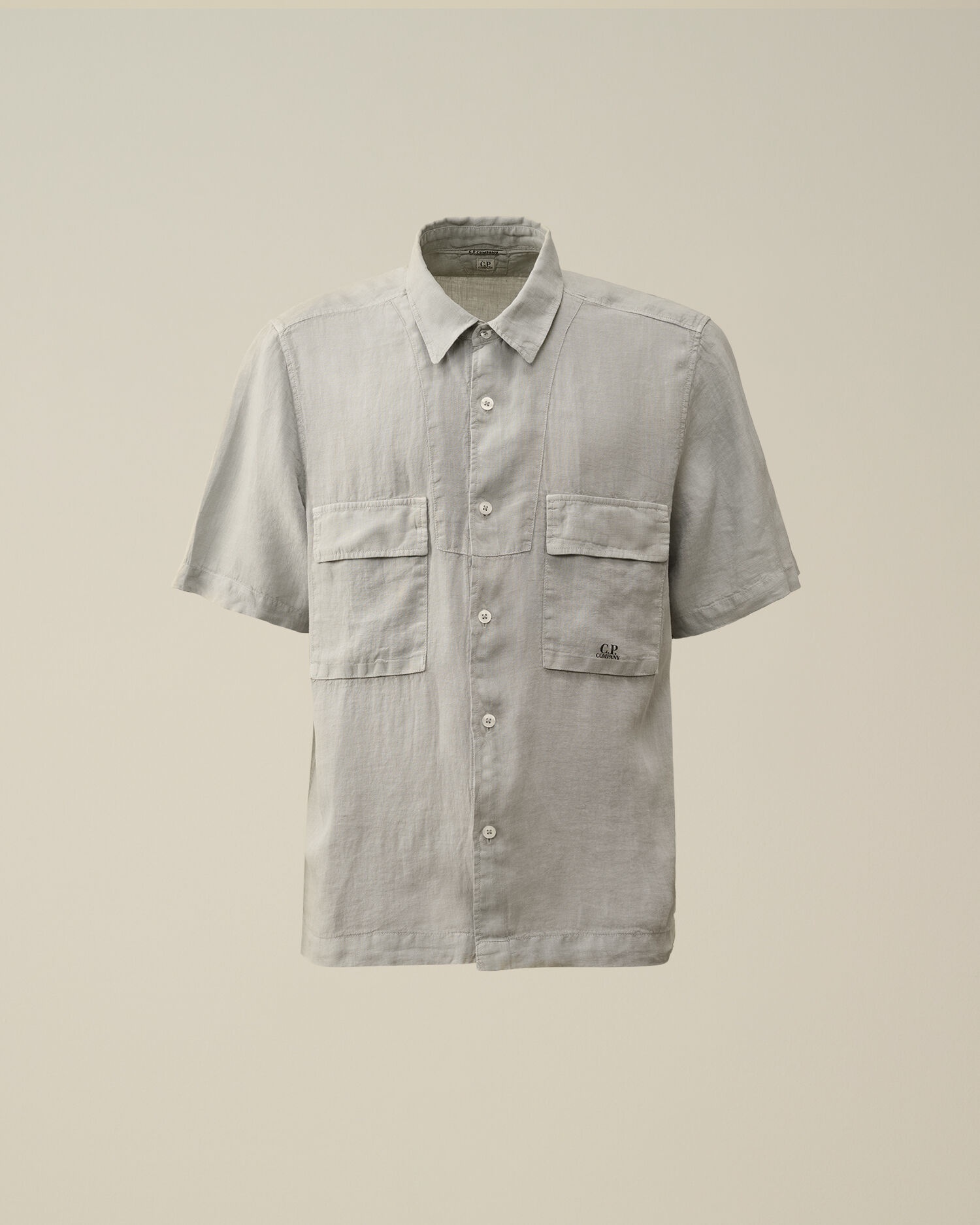 Linen Short Sleeved Shirt - 1