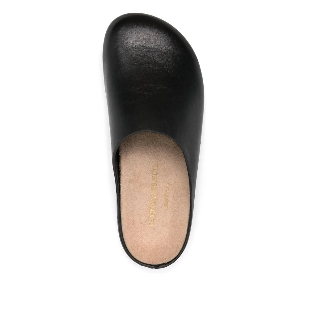 Leather Mules - 3